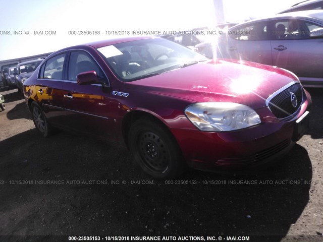 1G4HD57296U169569 - 2006 BUICK LUCERNE CXL MAROON photo 1