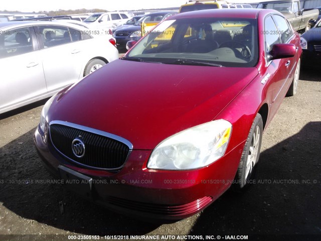 1G4HD57296U169569 - 2006 BUICK LUCERNE CXL MAROON photo 6