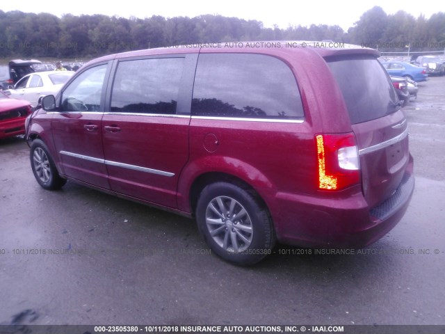 2C4RC1HG1FR529428 - 2015 CHRYSLER TOWN & COUNTRY S MAROON photo 3