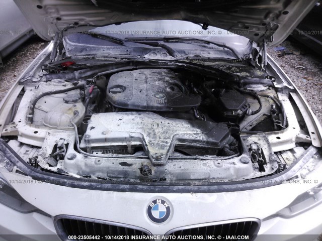 WBA3K5C57EF776445 - 2014 BMW 328 D/XDRIVE WHITE photo 10