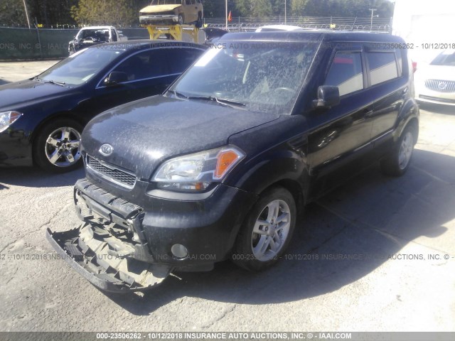 KNDJT2A26B7226965 - 2011 KIA SOUL +/!/SPORT BLACK photo 2