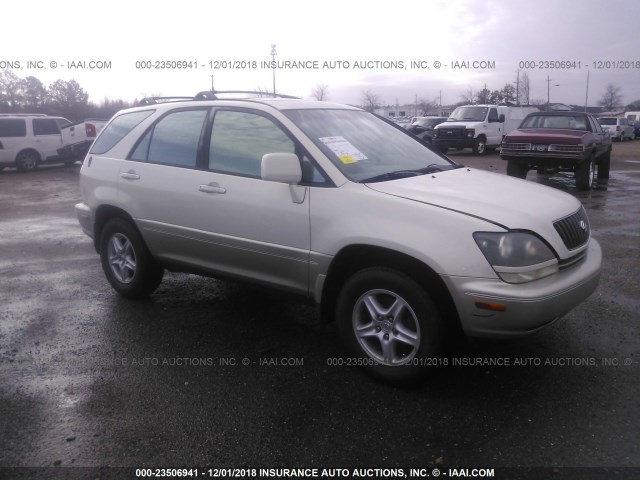 JT6GF10U7Y0048863 - 2000 LEXUS RX 300 WHITE photo 1