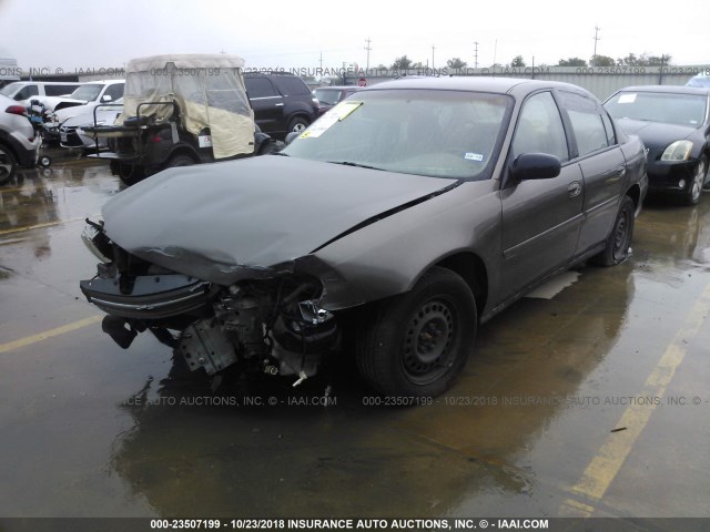 1G1ND52J82M601321 - 2002 CHEVROLET MALIBU GOLD photo 2