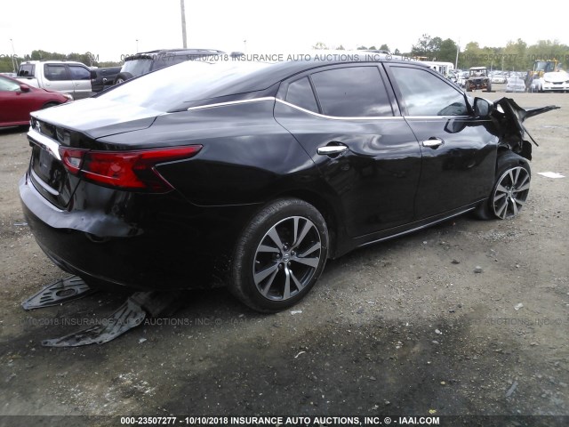 1N4AA6AP4GC433383 - 2016 NISSAN MAXIMA 3.5S/SV/SL/SR/PLAT BLACK photo 4