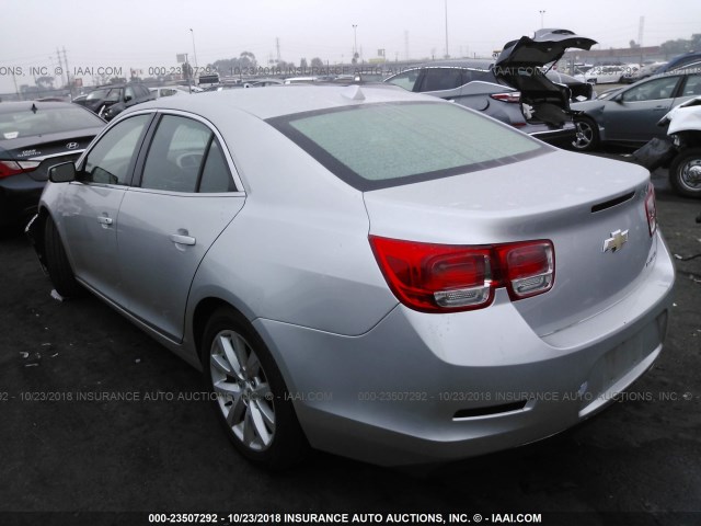 1G11E5SA3DF267668 - 2013 CHEVROLET MALIBU 2LT SILVER photo 3