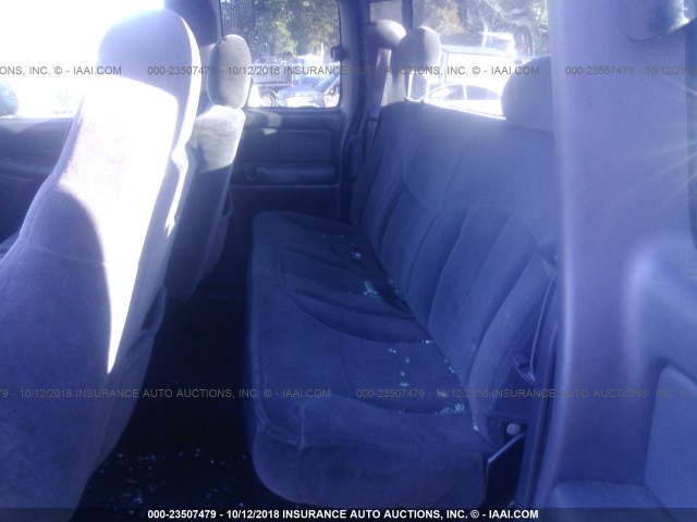 2GCEC19T2Y1295036 - 2000 CHEVROLET SILVERADO C1500 BLUE photo 8