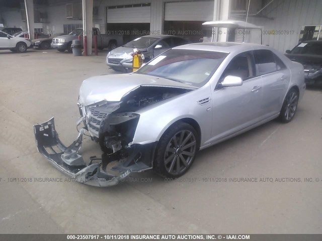 1G6DZ67A190172076 - 2009 CADILLAC STS SILVER photo 2