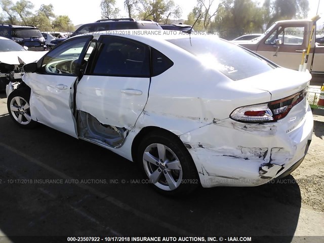 1C3CDFBB5GD767272 - 2016 DODGE DART SXT WHITE photo 3