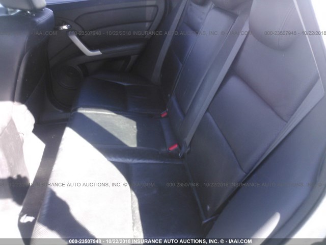 5J8TB1H2XBA000931 - 2011 ACURA RDX GRAY photo 8