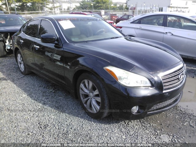 JN1AY1AP5BM520532 - 2011 INFINITI M56 BLACK photo 1