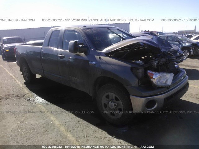 5TFCW5F1XDX015241 - 2013 TOYOTA TUNDRA DOUBLE CAB SR5 BROWN photo 1