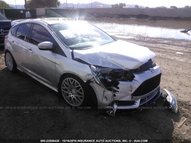 1FADP3L95DL159499 - 2013 FORD FOCUS ST SILVER photo 1