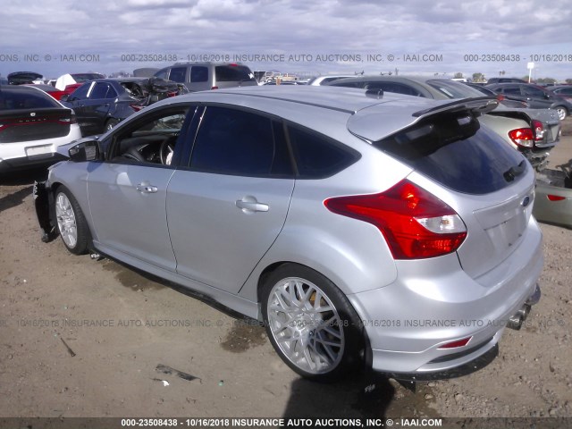 1FADP3L95DL159499 - 2013 FORD FOCUS ST SILVER photo 3