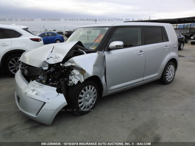 JTLKE50E081025378 - 2008 TOYOTA SCION XB Күміс фото 2