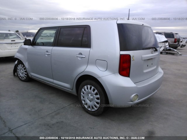 JTLKE50E081025378 - 2008 TOYOTA SCION XB Күміс фото 3