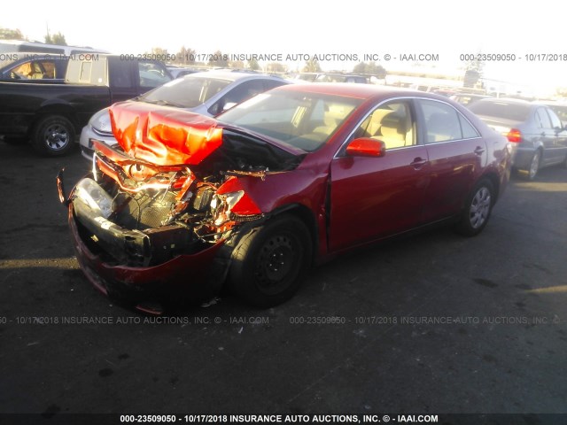 4T1BF3EK8BU743645 - 2011 TOYOTA CAMRY SE/LE/XLE 红色 照片 2