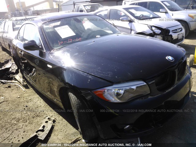 WBAUP9C56DVS95202 - 2013 BMW 128 I BLACK photo 1