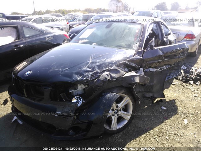 WBAUP9C56DVS95202 - 2013 BMW 128 I BLACK photo 2