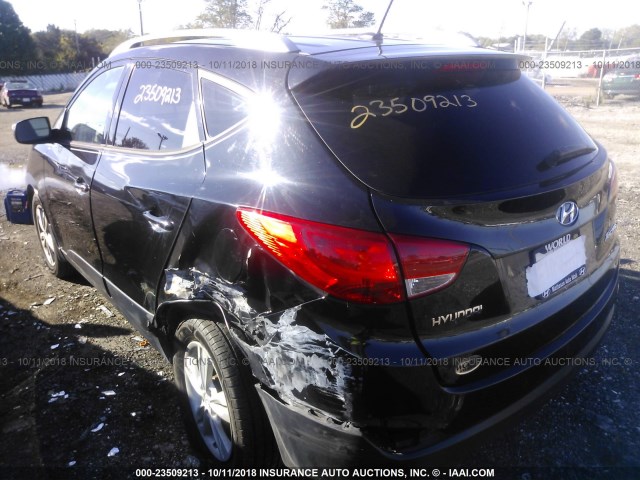 KM8JU3ACXCU344799 - 2012 HYUNDAI TUCSON GLS/LIMITED 黑色 照片 3