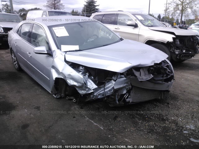 1G11C5SA8DF244456 - 2013 CHEVROLET MALIBU 1LT SILVER photo 1