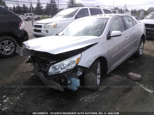 1G11C5SA8DF244456 - 2013 CHEVROLET MALIBU 1LT SILVER photo 2