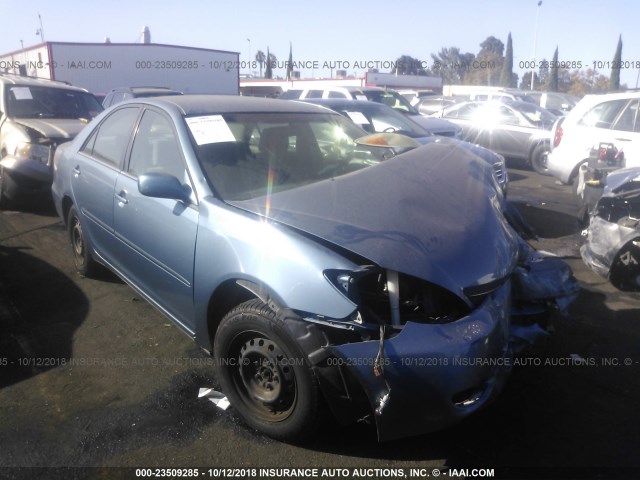 JTDBE32K840268259 - 2004 TOYOTA CAMRY LE/XLE Көк фото 1