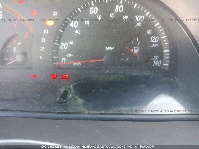 JTDBE32K840268259 - 2004 TOYOTA CAMRY LE/XLE Көк фото 7