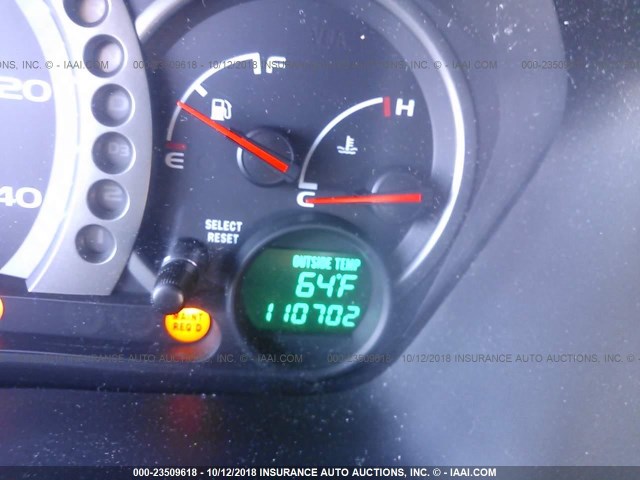 2HKYF18525H533243 - 2005 HONDA PILOT EXL RED photo 7