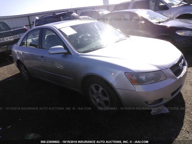 5NPEU46F97H163885 - 2007 HYUNDAI SONATA SE/LIMITED SILVER photo 1