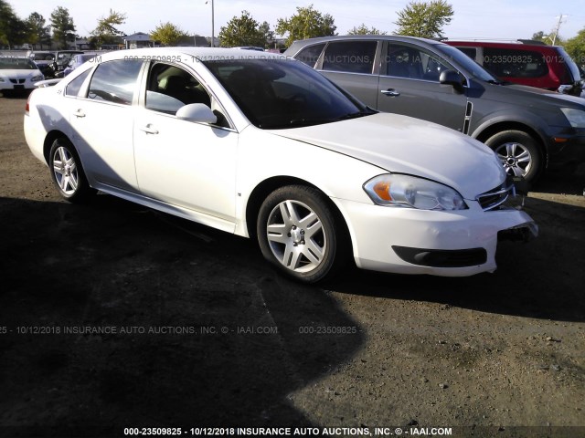 2G1WC57M091124786 - 2009 CHEVROLET IMPALA 2LT WHITE photo 1