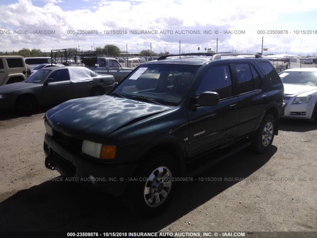 4S6CK58W3X4425487 - 1999 HONDA PASSPORT EX/LX 绿色 照片 2