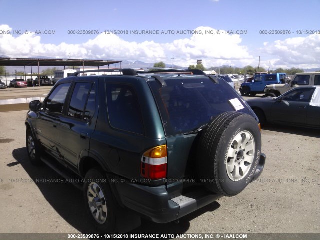 4S6CK58W3X4425487 - 1999 HONDA PASSPORT EX/LX 绿色 照片 3