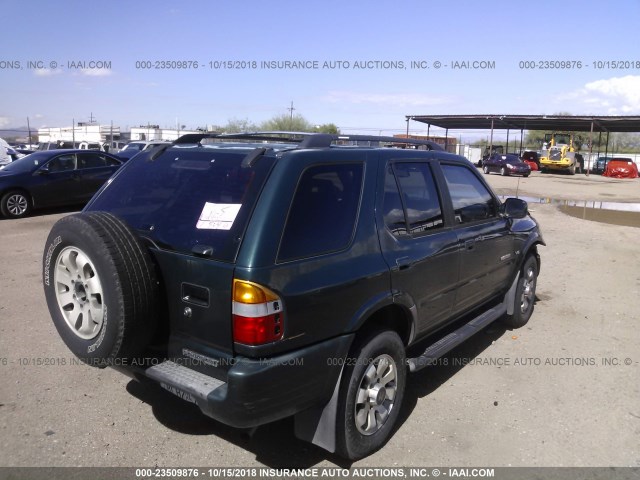 4S6CK58W3X4425487 - 1999 HONDA PASSPORT EX/LX 绿色 照片 4