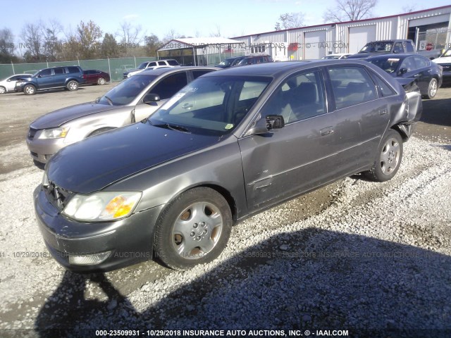 4T1BF28B13U324205 - 2003 TOYOTA AVALON XL/XLS GRAY photo 2