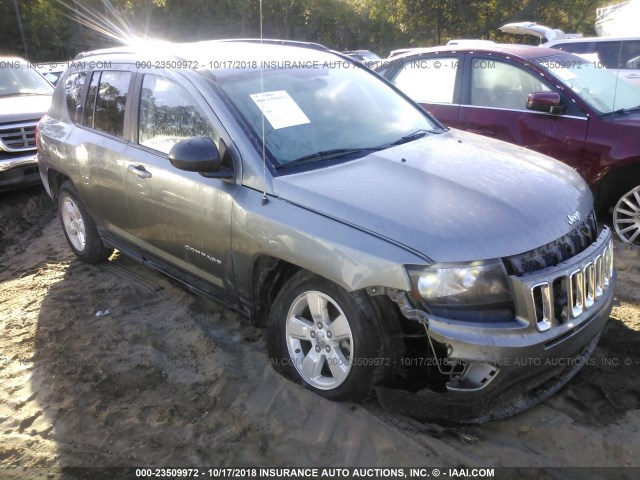 1C4NJCBA4ED545824 - 2014 JEEP COMPASS SPORT GRAY photo 1