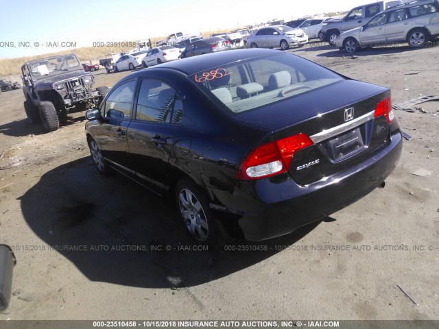 19XFA1F58AE046250 - 2010 HONDA CIVIC LX Qara foto 3