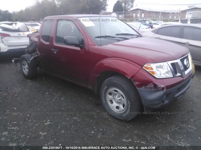 1N6BD0CT5FN722172 - 2015 NISSAN FRONTIER S/SV RED photo 1