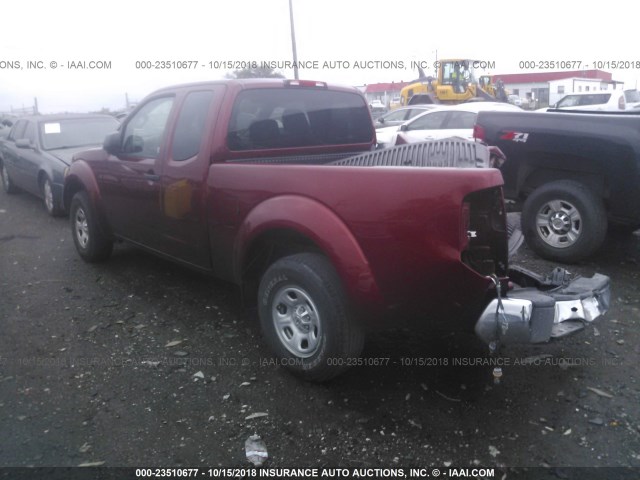 1N6BD0CT5FN722172 - 2015 NISSAN FRONTIER S/SV RED photo 3