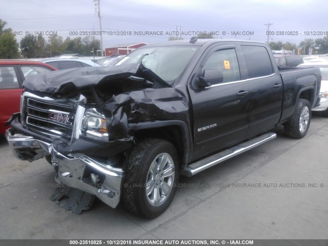 3GTP1UEC2EG326276 - 2014 GMC SIERRA C1500 SLE BLACK photo 2