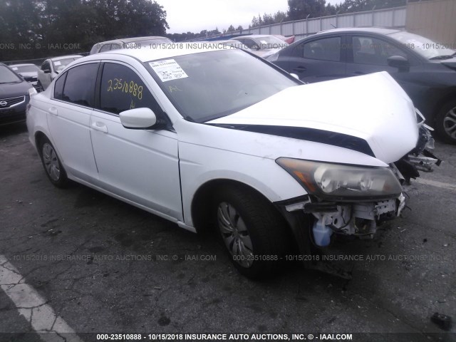 1HGCP26338A093044 - 2008 HONDA ACCORD LX WHITE photo 1