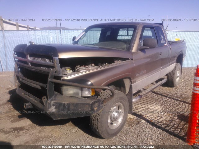 3B7KF23Z41G171098 - 2001 DODGE RAM 2500 BROWN photo 2