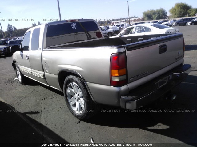 1GCEC19V1XZ159259 - 1999 CHEVROLET SILVERADO C1500 Champagne photo 3