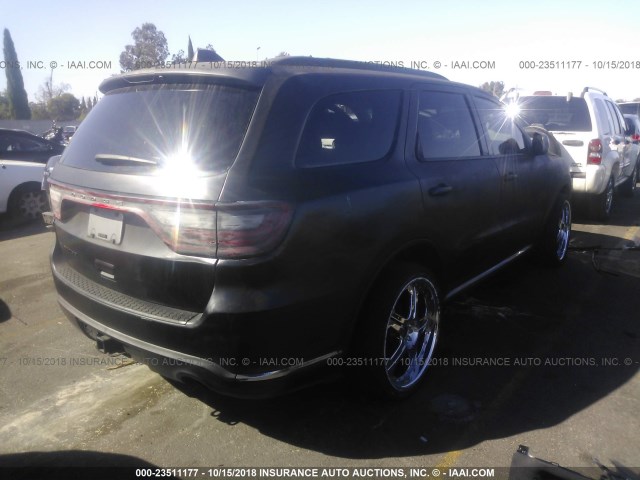 1C4RDHAG7FC781659 - 2015 DODGE DURANGO SXT BLACK photo 4