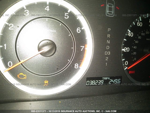 1HGCP3F88BA026982 - 2011 HONDA ACCORD EXL WHITE photo 7