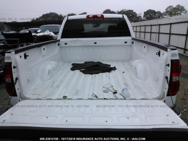 1GTR1LEC8HZ389020 - 2017 GMC SIERRA C1500 WHITE photo 8