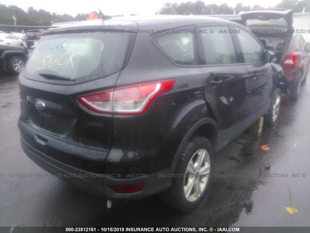 1FMCU0F79FUA97346 - 2015 FORD ESCAPE S BLACK photo 4