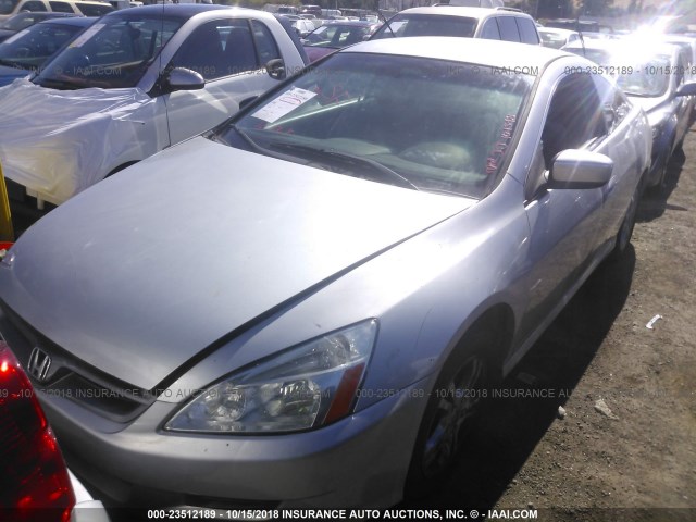 1HGCM723X6A011934 - 2006 HONDA ACCORD LX SILVER photo 2