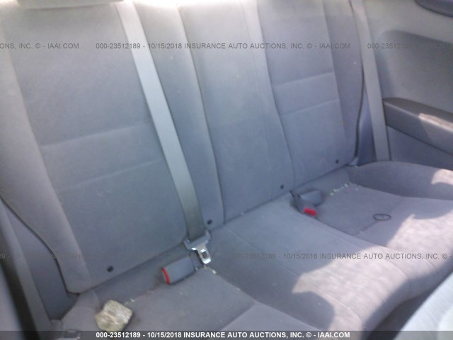 1HGCM723X6A011934 - 2006 HONDA ACCORD LX SILVER photo 8