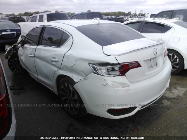 19UDE2F84GA015859 - 2016 ACURA ILX PREMIUM STYLE/TECH STYLE WHITE photo 3