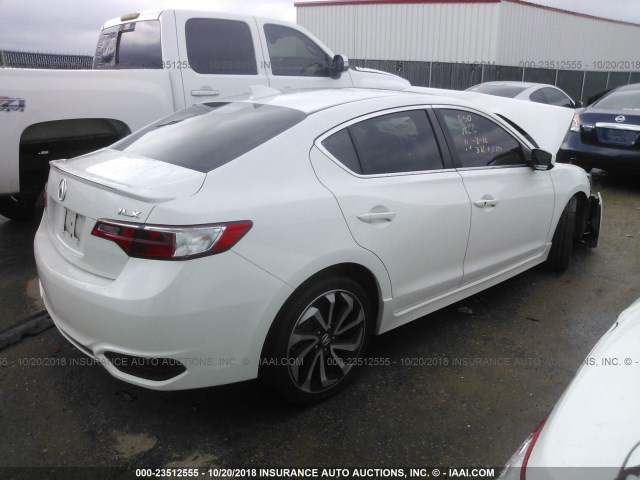 19UDE2F84GA015859 - 2016 ACURA ILX PREMIUM STYLE/TECH STYLE WHITE photo 4